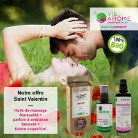 KIT AMOUREUX / SAIN VALENTIN BIO (3 produits)