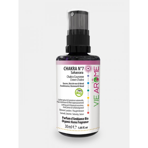 Parfum d'ambiance Chakra Couronne n°7