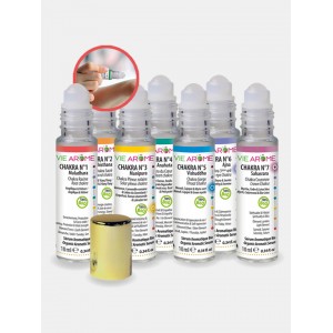 Kit 7 Chakras Sérums Roll on 