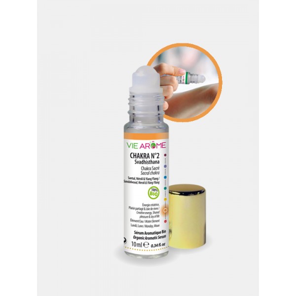 Roll-on Sérum Chakra Sacré n°2