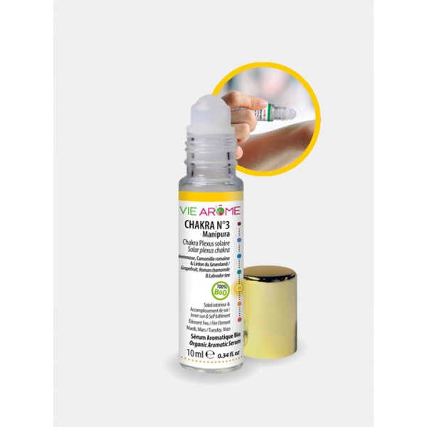 Roll-on Sérum Chakra Plexus solaire n°3