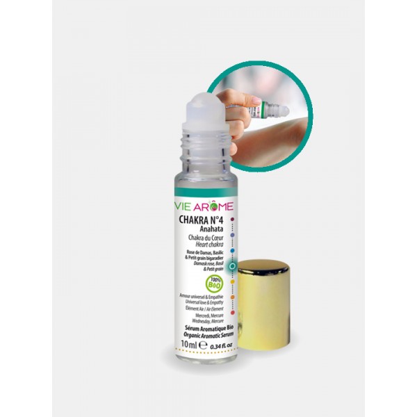 Roll-on Sérum Chakra Cœur n°4
