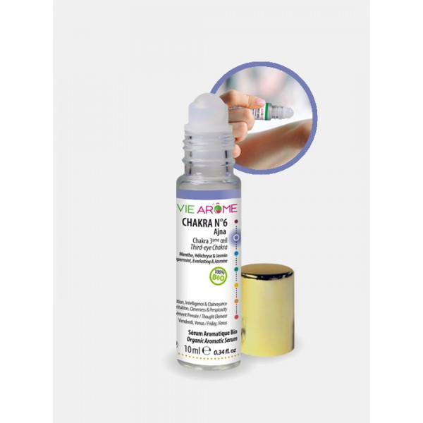 Roll-on Sérum Chakra Troisième Œil n°6