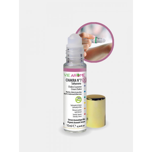 Roll-on Sérum Chakra Couronne n°7