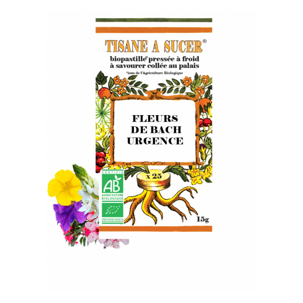 Biopastilles Bio FLEURS DE BACH URGENCES*