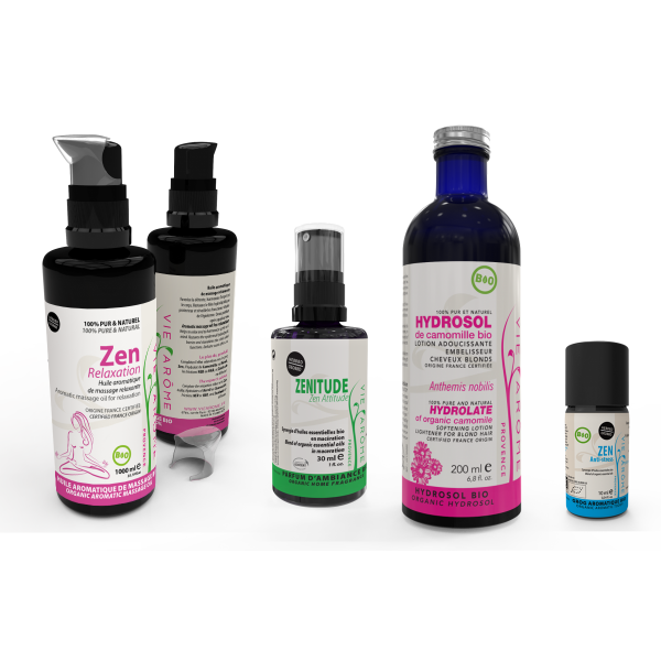 KIT MASSAGE ZEN BIO (4 produits)