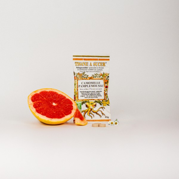 Biopastilles Bio CAMOMILLE PAMPLEMOUSSE *