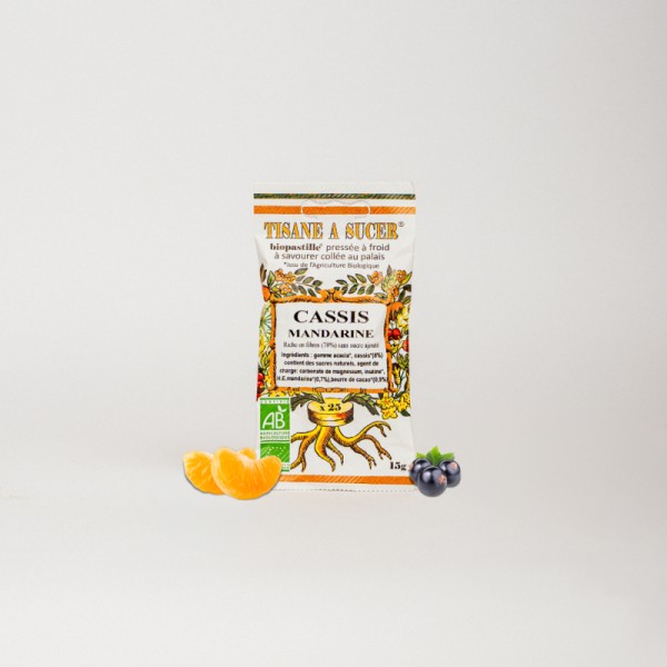 Biopastilles Bio CASSIS MANDARINE*