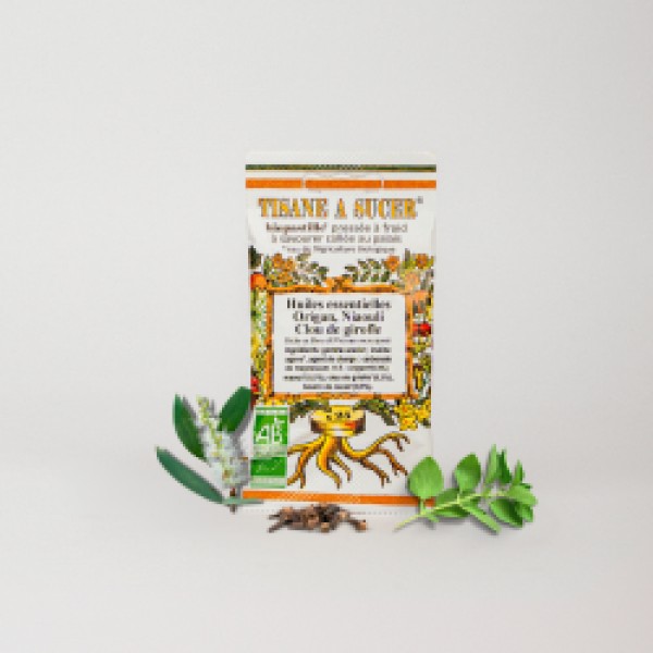 Biopastilles Bio Huiles essentielles ORIGAN NIAOULI GIROFLE *