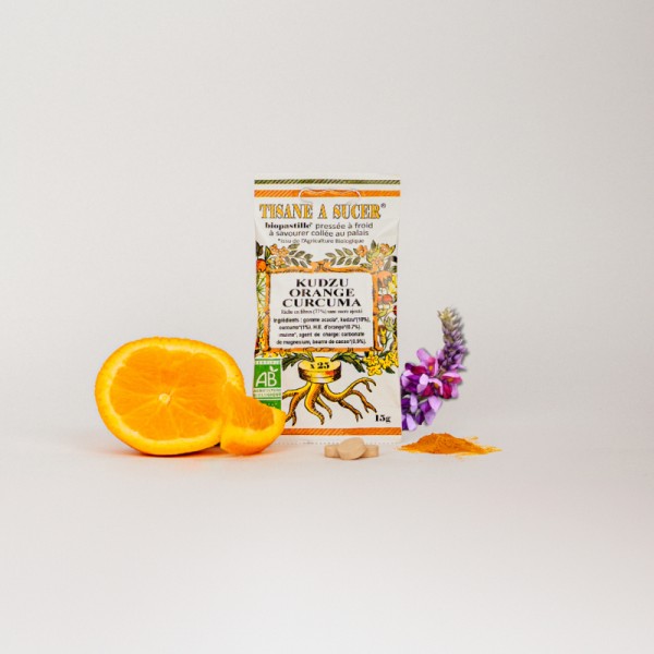 Biopastilles Bio KUDZU ORANGE CURCUMA *