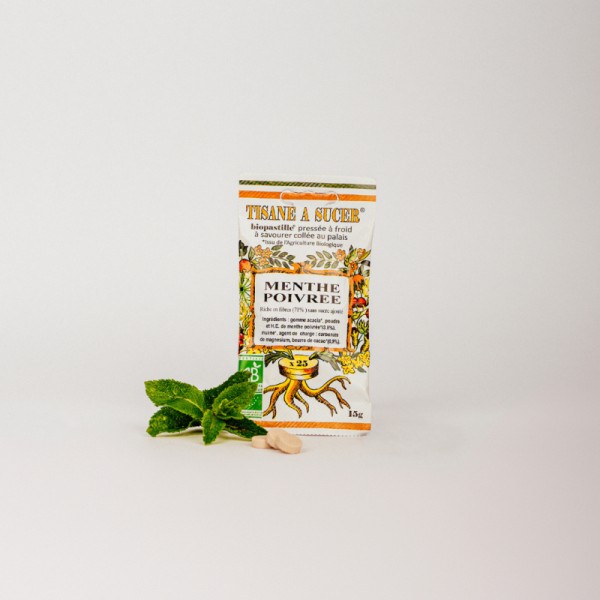 Biopastilles Bio MENTHE POIVREE*