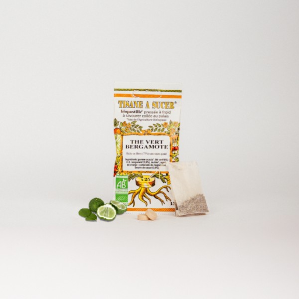 Biopastilles Bio THE VERT BERGAMOTE*