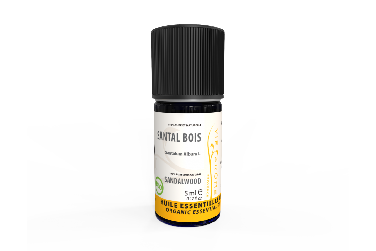 Huile Essentielle De SANTAL De L'Inde Sauvage - Santalum Album 10 Ml - Marque Oshadhi