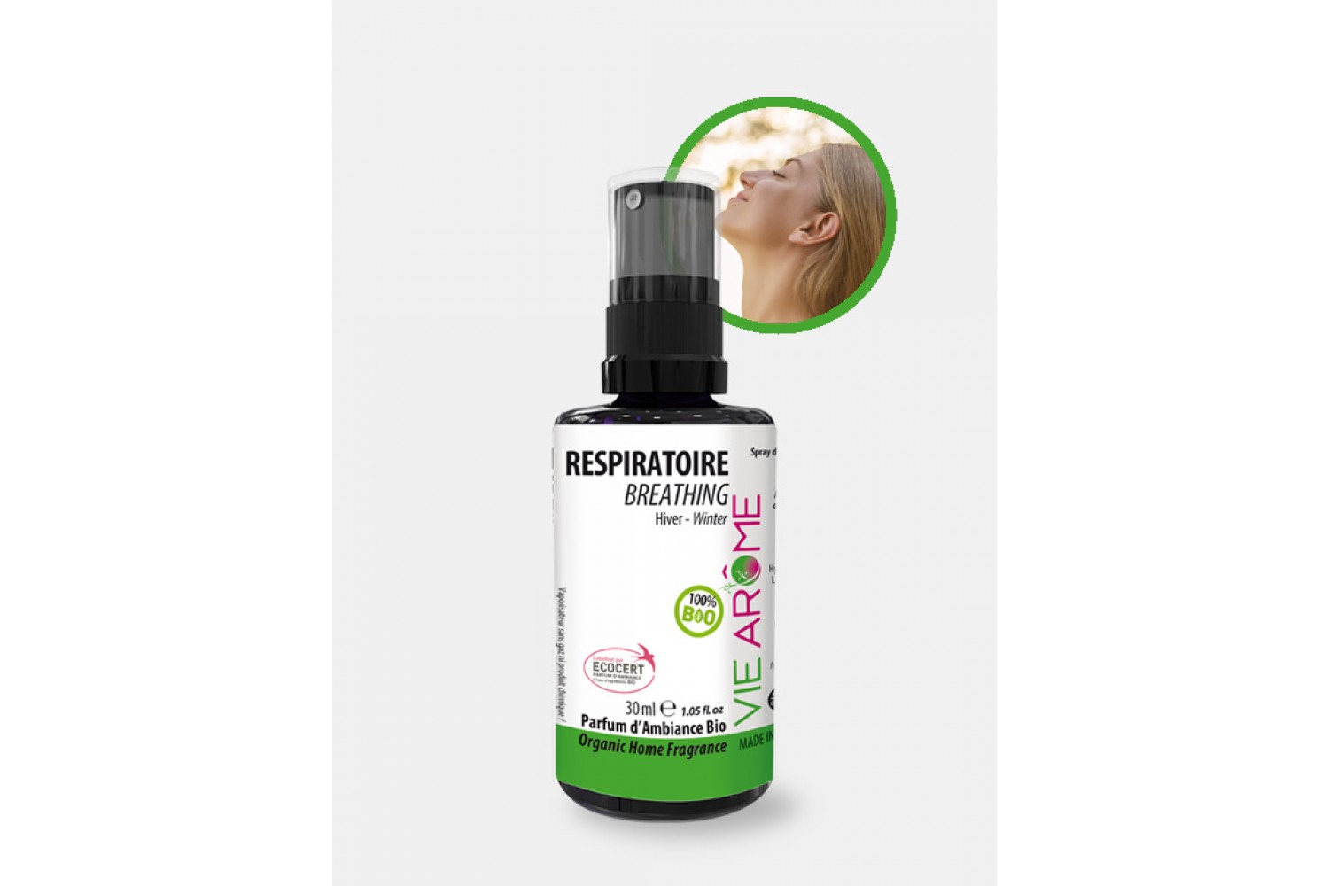 Parfum d'ambiance Respiratoire bio